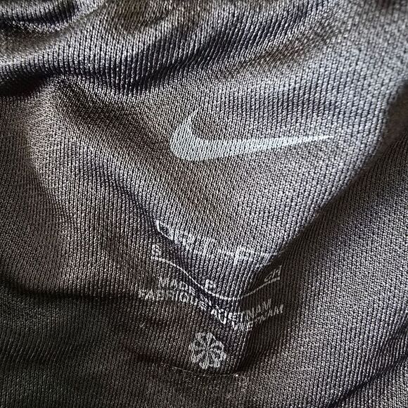 Nike Women's Black and White Athletic Shorts - Picture 3 of 3